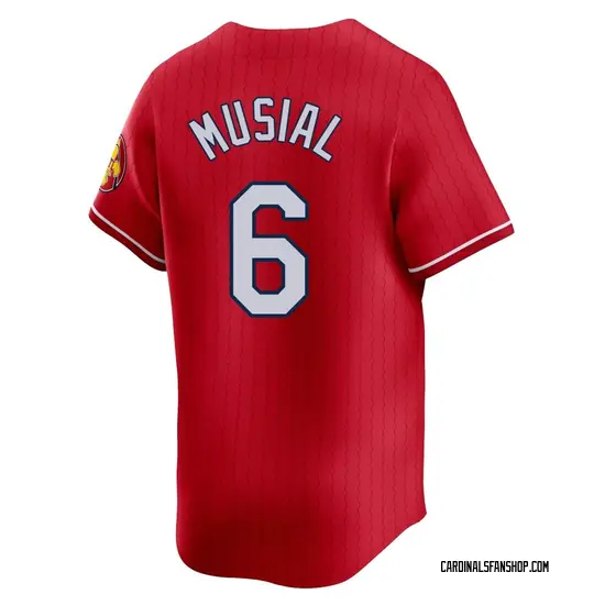 Stan Musial St Louis Cardinals Limited 2024 City Connect Jersey Red